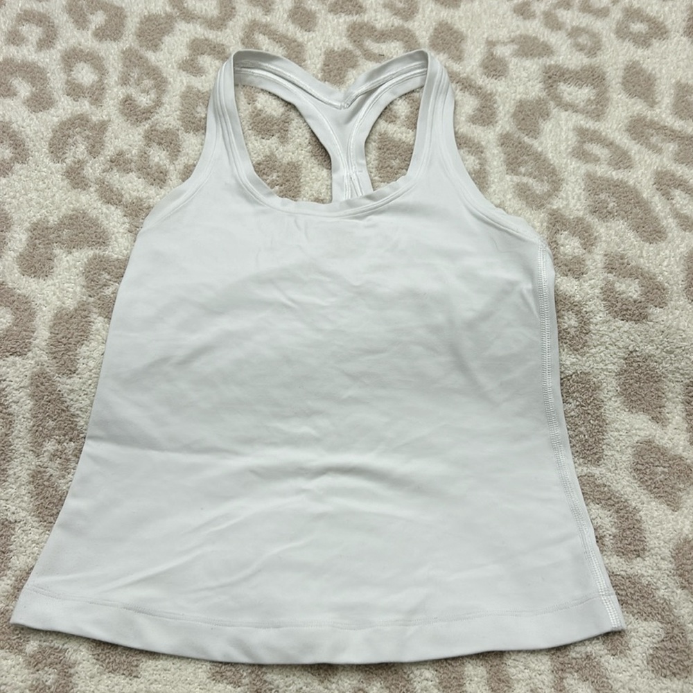lululemon cool racerback shirt tank top size 2